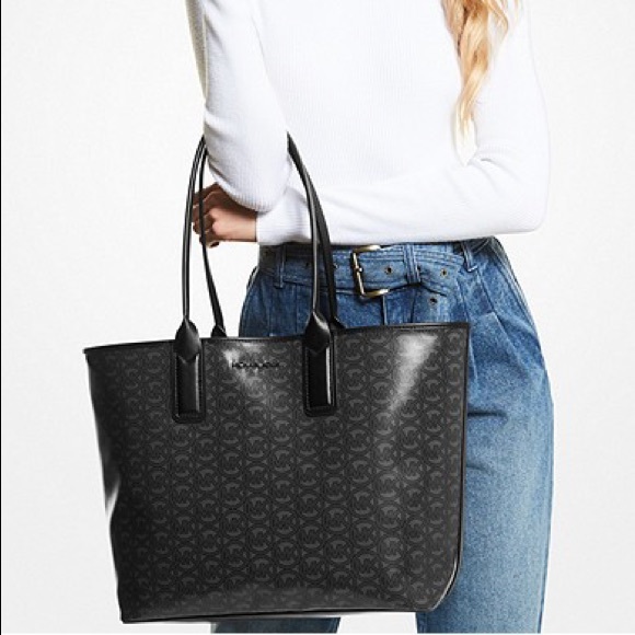 Michael Kors Jodie Large Logo Tote Bag - Picture 3 of 3